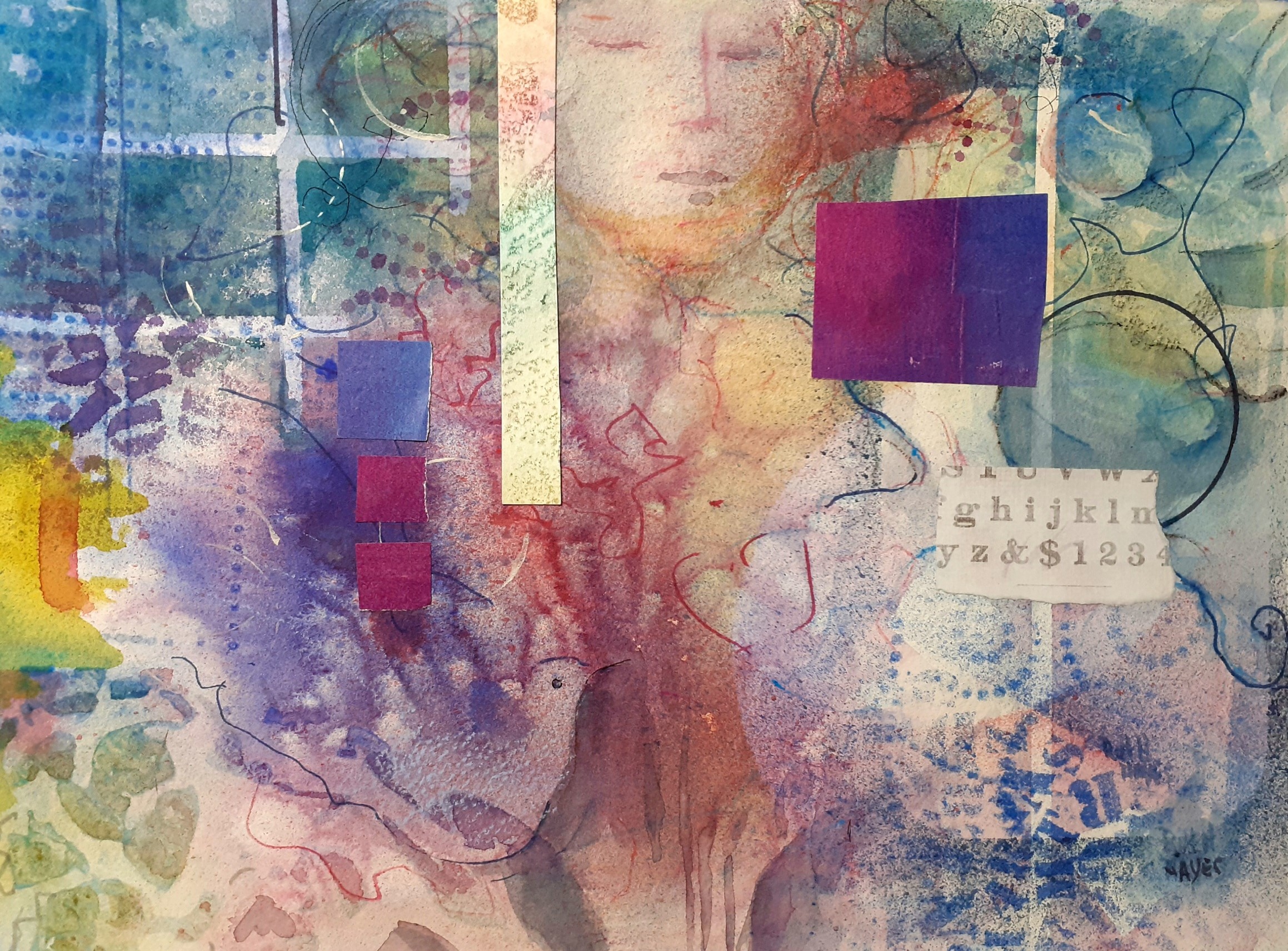 Tapestry - Ruth Hayes - mixed media